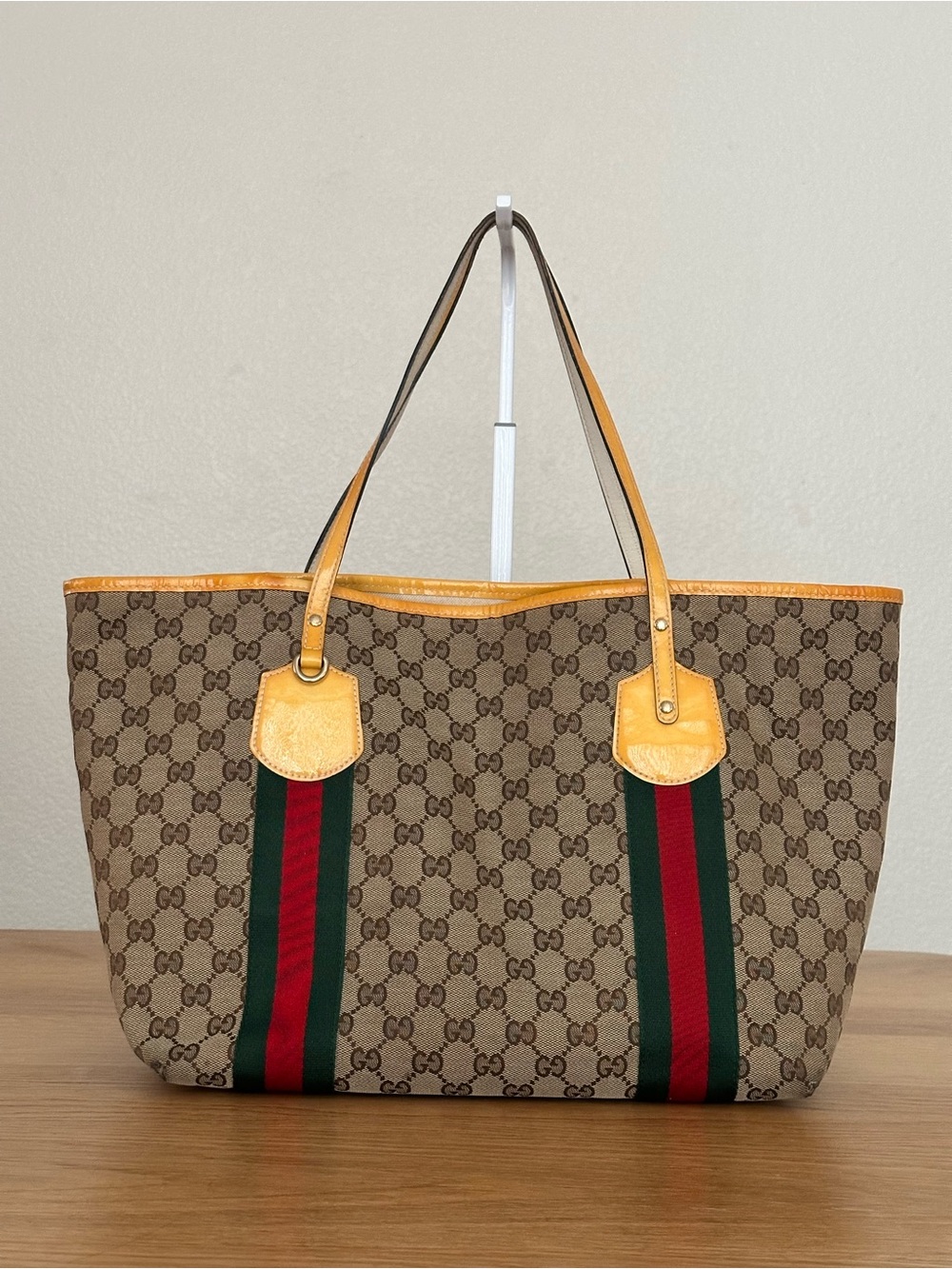 GG canvas tote bag
